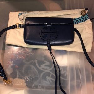 Tory Burch Miller Belt Bag in Royal Navy